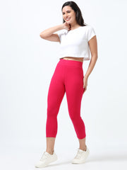 Cotton Spandex Capri