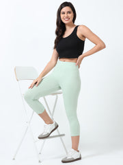 Cotton Spandex Capri