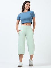 Cotton Spandex Cropped length