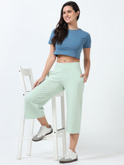 Cotton Spandex Cropped length