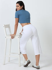 Cotton Spandex Cropped length