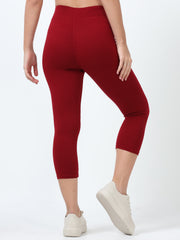 Cotton Spandex Capri