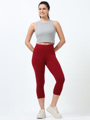 Cotton Spandex Capri