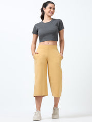 Cotton Spandex Cropped length