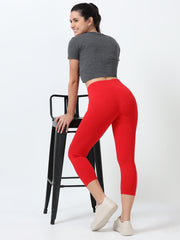 Cotton Spandex Capri