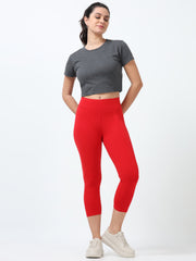 Cotton Spandex Capri