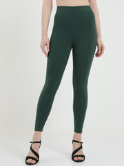 Cotton Spandex Ankle Leggings